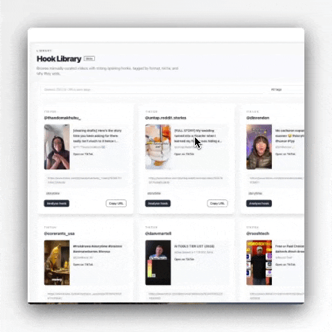 Hook library demo
